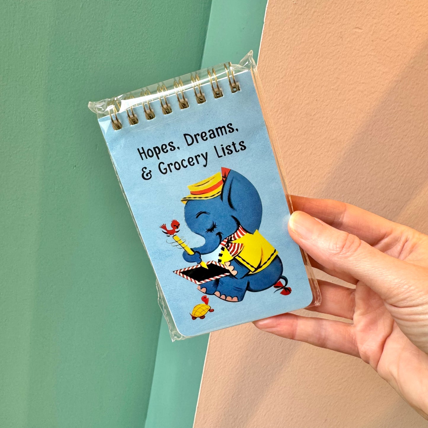 Hopes, Dreams & Grocery Lists - 3x5 Spiral Memo Notepad