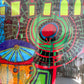 Vintage Hundertwasser Original Framed Museum Poster 1975