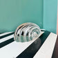 Vintage Glass Seashell Paperweight