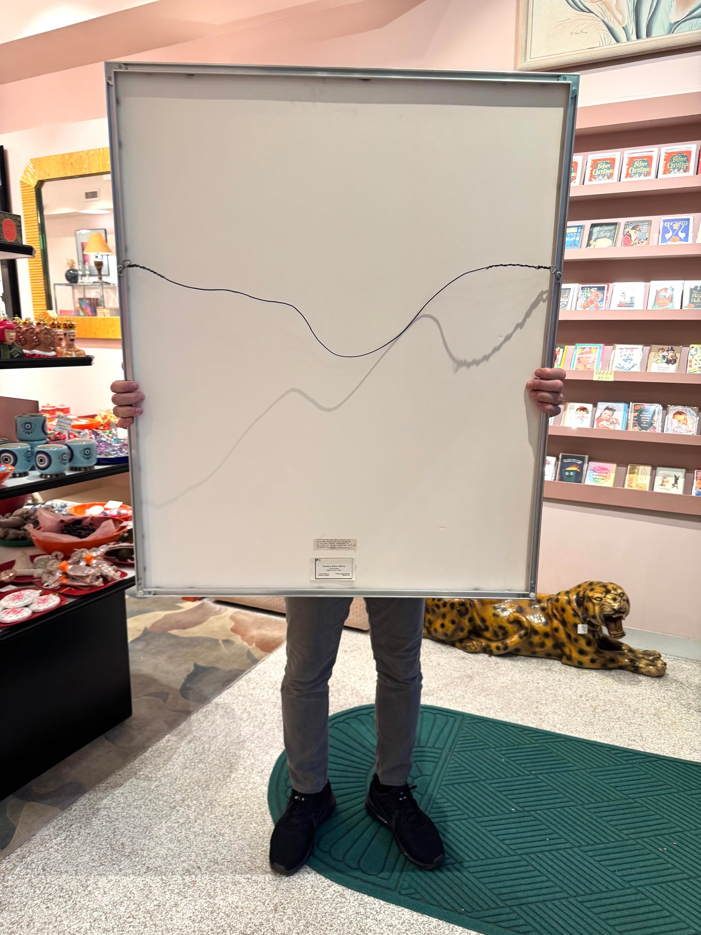 Vintage Limited Edition Serigraph Titled "Face Value" 1989 Signed and Numbered by Doug Webb