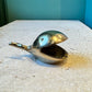 Vintage MCM Brass Whale Open Mouth Ashtray