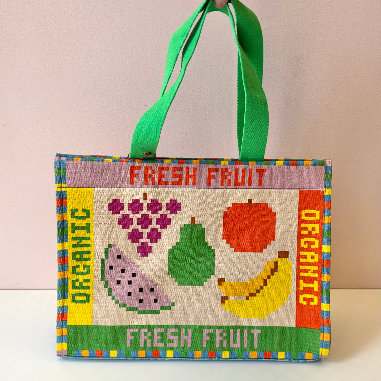 Fresh Fruit Rattan Market Bag by Ban.do