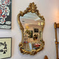 Vintage Large Rococo Giltwood Style Mirror by Union City Mirror