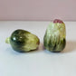 Vintage 1989 Fitz & Floyd Artichoke Ceramic Salt & Pepper Shaker Set
