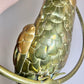 Mid Century Brass and Copper Parrot Bird Sculpture Attributed to Sergio Bustamante