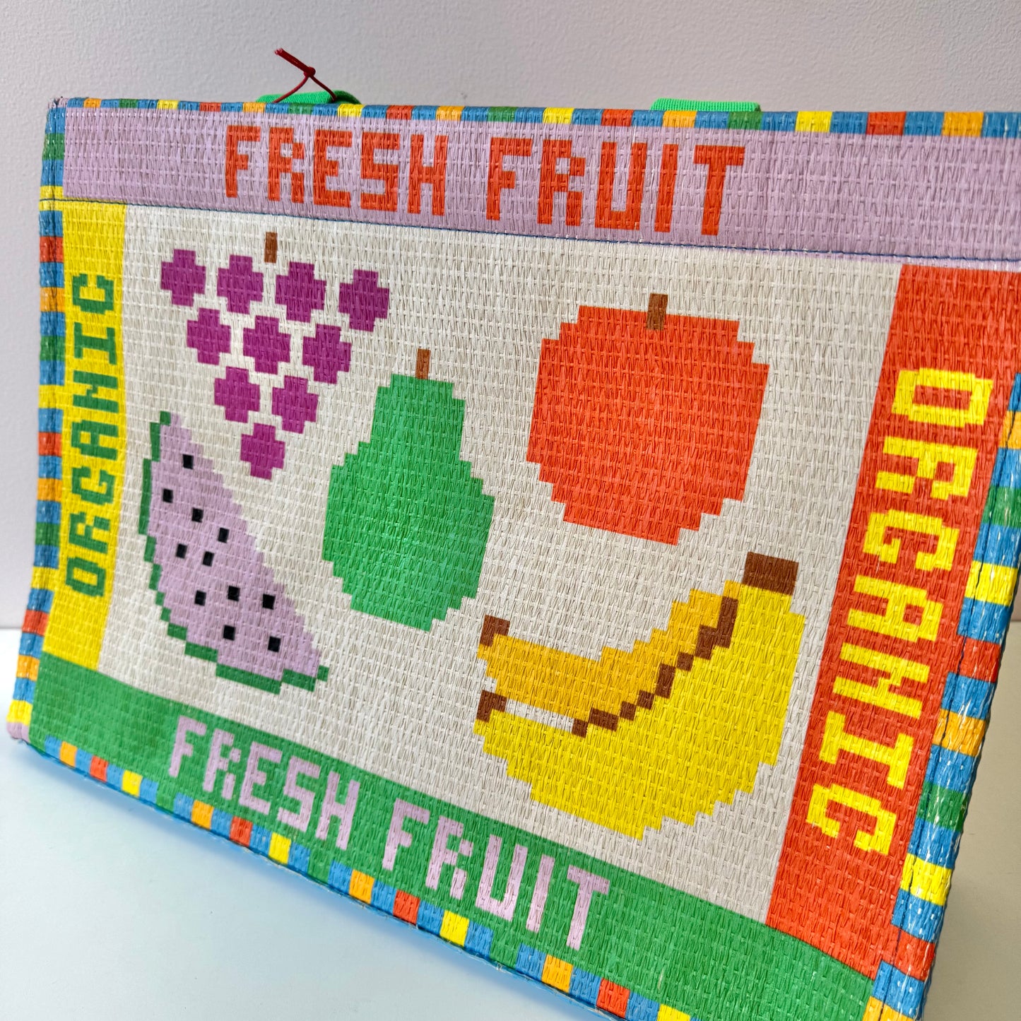 Fresh Fruit Rattan Market Bag by Ban.do