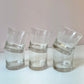 Vintage Mid-Century Georges Briard Textured Dot Rocks Glasses- Set of 6
