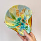 Vintage Yellow Tutti Frutti Murano Glass Bowl