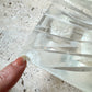 Vintage 1970's Lucite Double-Sided Tabletop Vanity Mirror