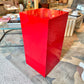 Vintage Red Acrylic Pedestal