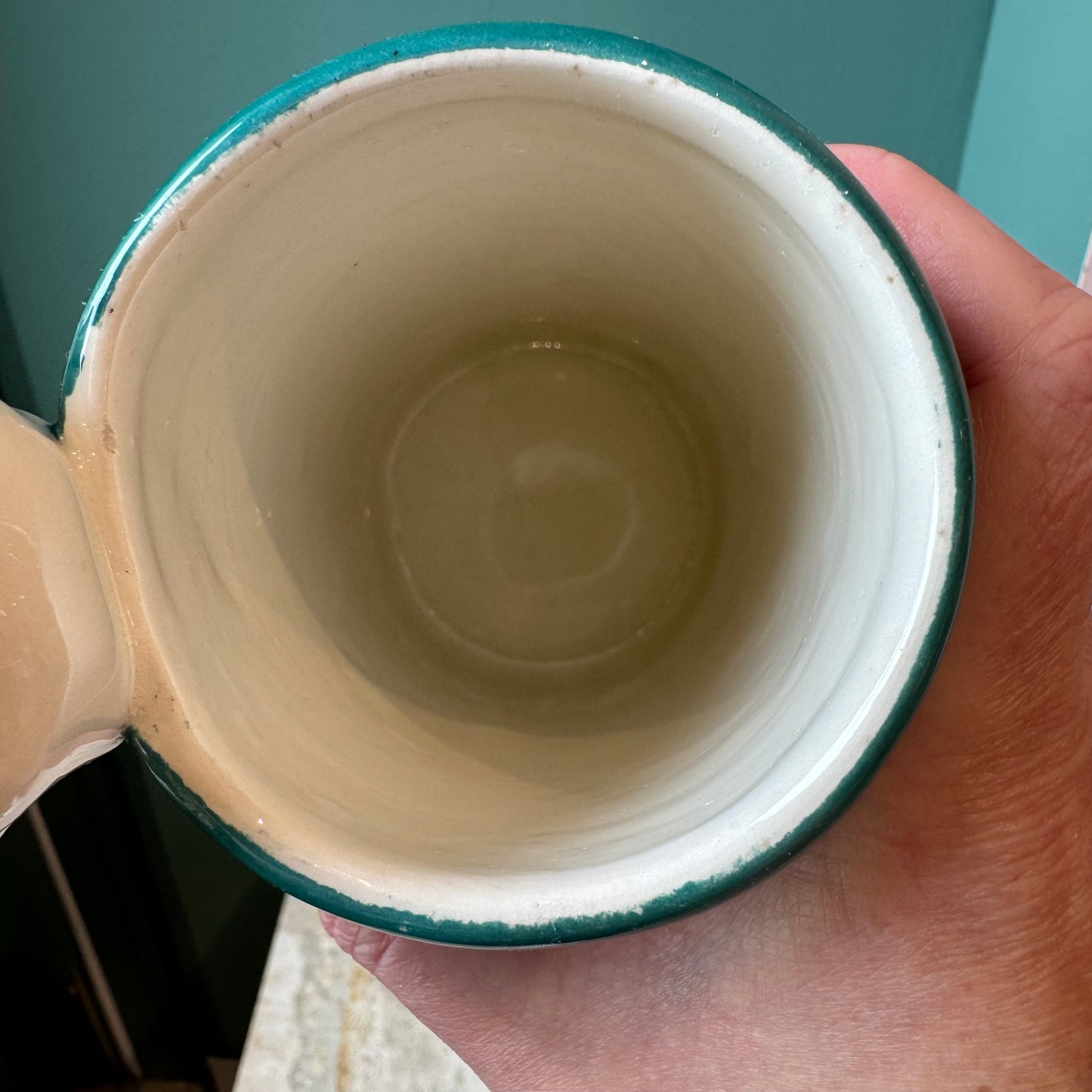 Vintage 1960’s Naked Lady “F” Mug