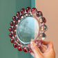 Large Vintage Pink Glass Boopie Dish