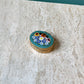 Vintage Italian Micro Mosaic Oval Pill Box