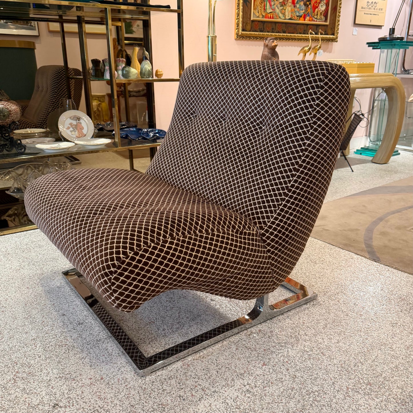 Vintage 1970's Lounge Chair by Adrian Pearsall for Comfort Designs /item