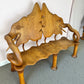 1981 Andrew Willner Elephant Bench/Signed and dated