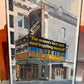 Vintage Signed Limited Edition Screenprint Titled "Imperial Theater - Edwin Drood" by Charles Ford