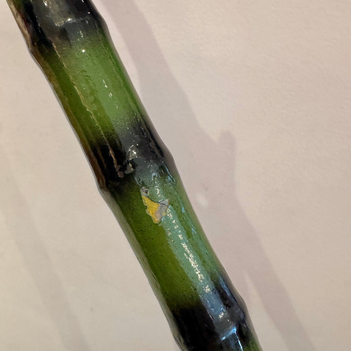 Vintage Hand Carved Mallard Duck Walking Stick Cane