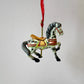 Vintage Carousel Horse Ornament in Box #9