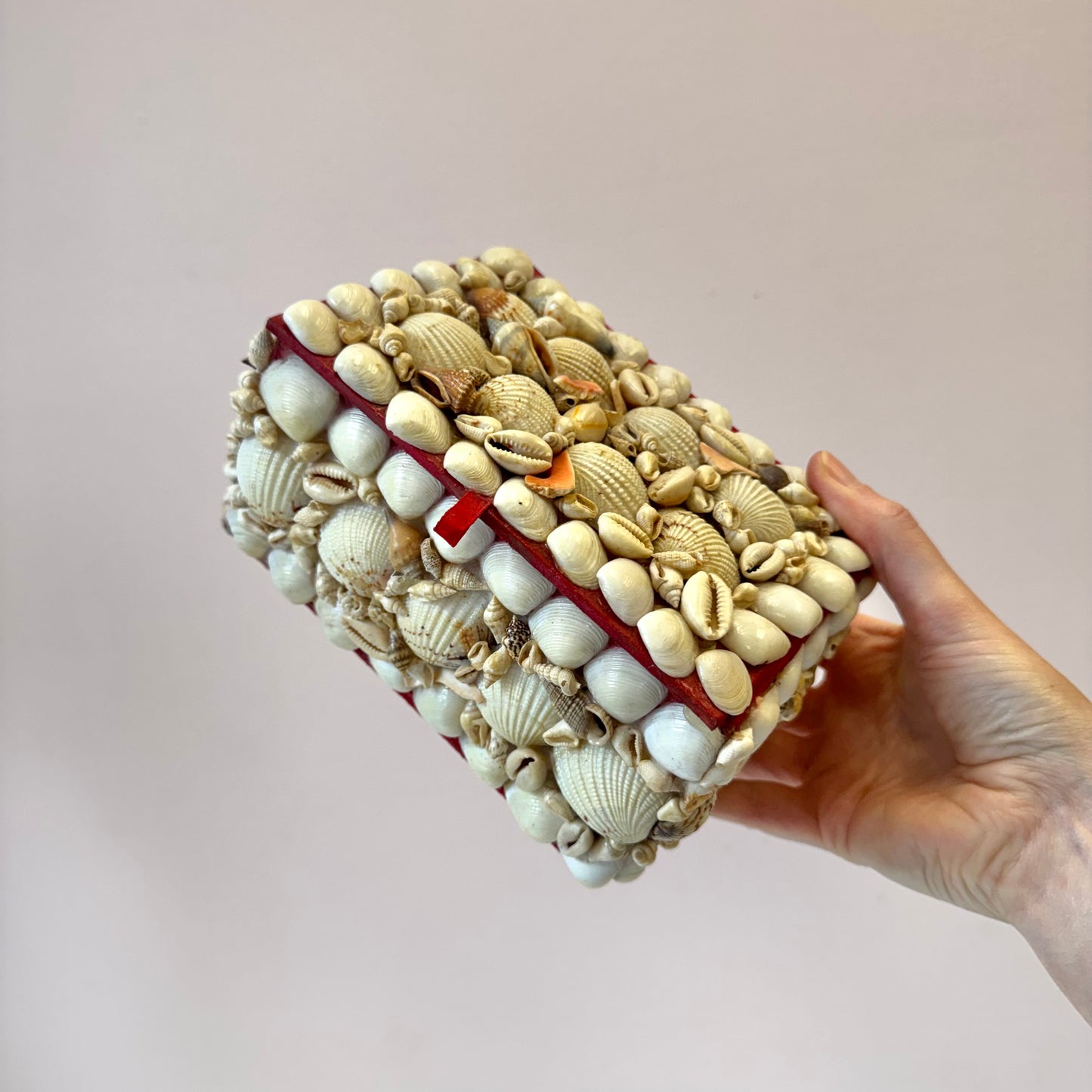 Vintage Shell Encrusted Box