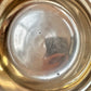 Vintage Solid Brass Catchall Dish