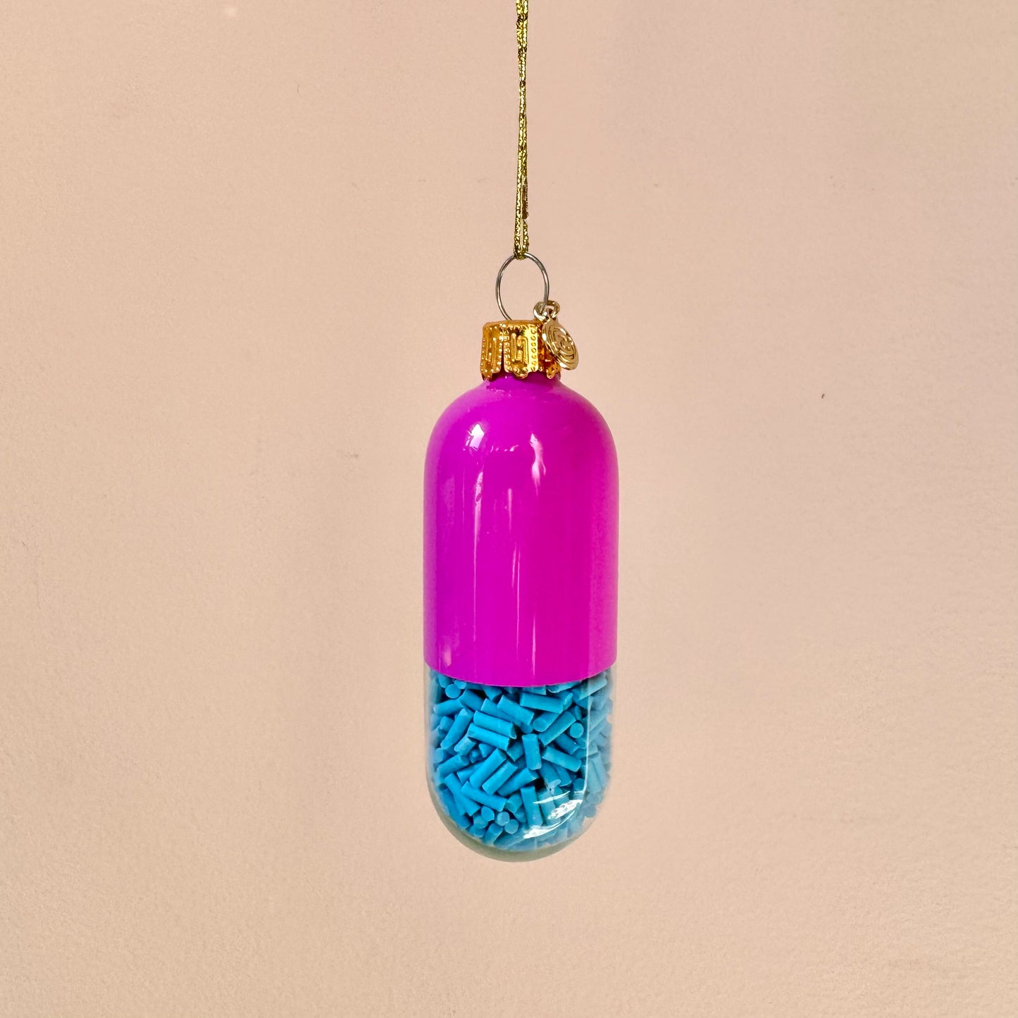 Happy Pill Ornament