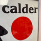 Vintage 1970's Framed Calder Exhibition Poster
