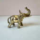 Vintage Brass Elephant Figurine