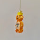 Honey Bear Glass Ornament