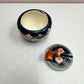 Antique Majolica Pipe Lidded Box
