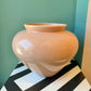 Vintage Haeger Peach Ceramic Vase