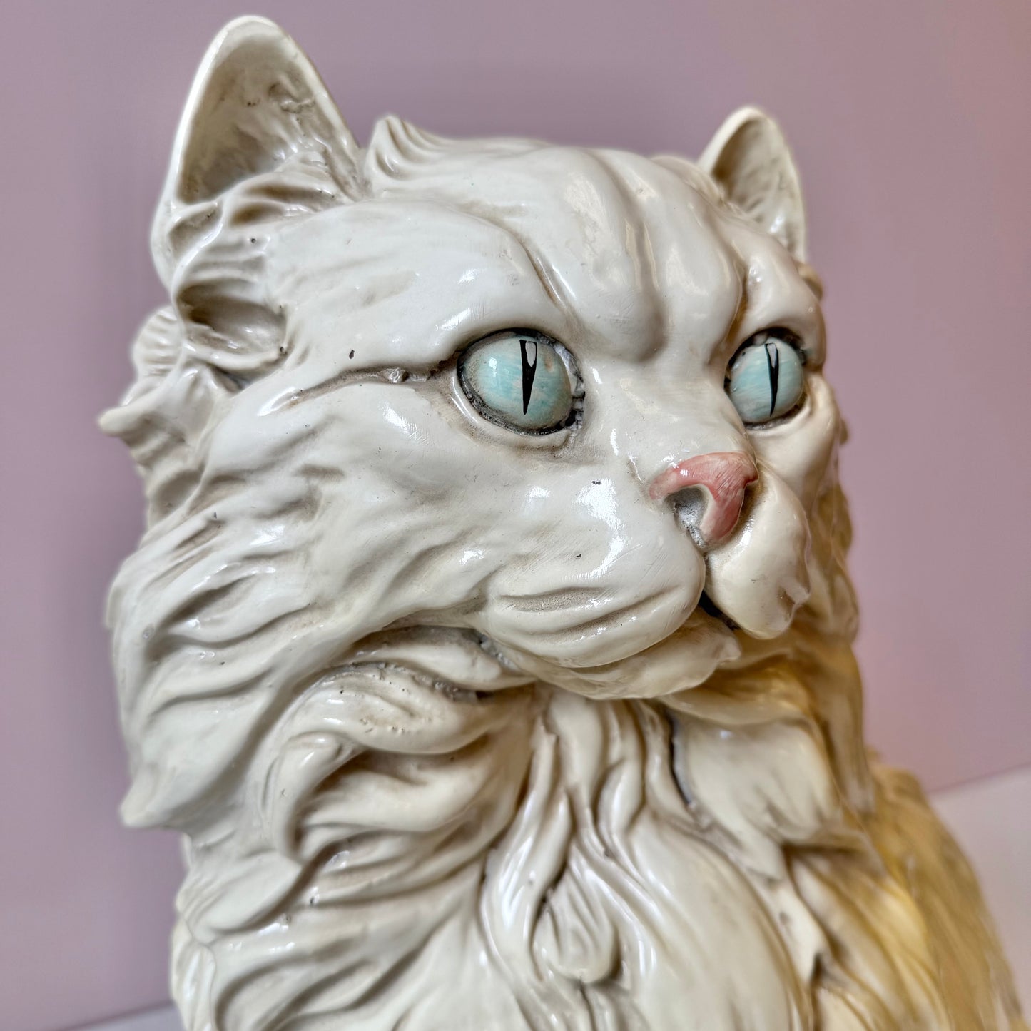 Vintage Mid-Century Extra Large 1960’s Persian Cat Statue