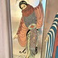 Vintage Art Deco Silver Leaf Tri-Fold Screen Room Divider
