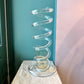 Mid Century Spiral Lucite Umbrella Stand by Dorothy Thorpe (as is)
