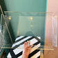 Vintage Large Lucite Serving Tray
