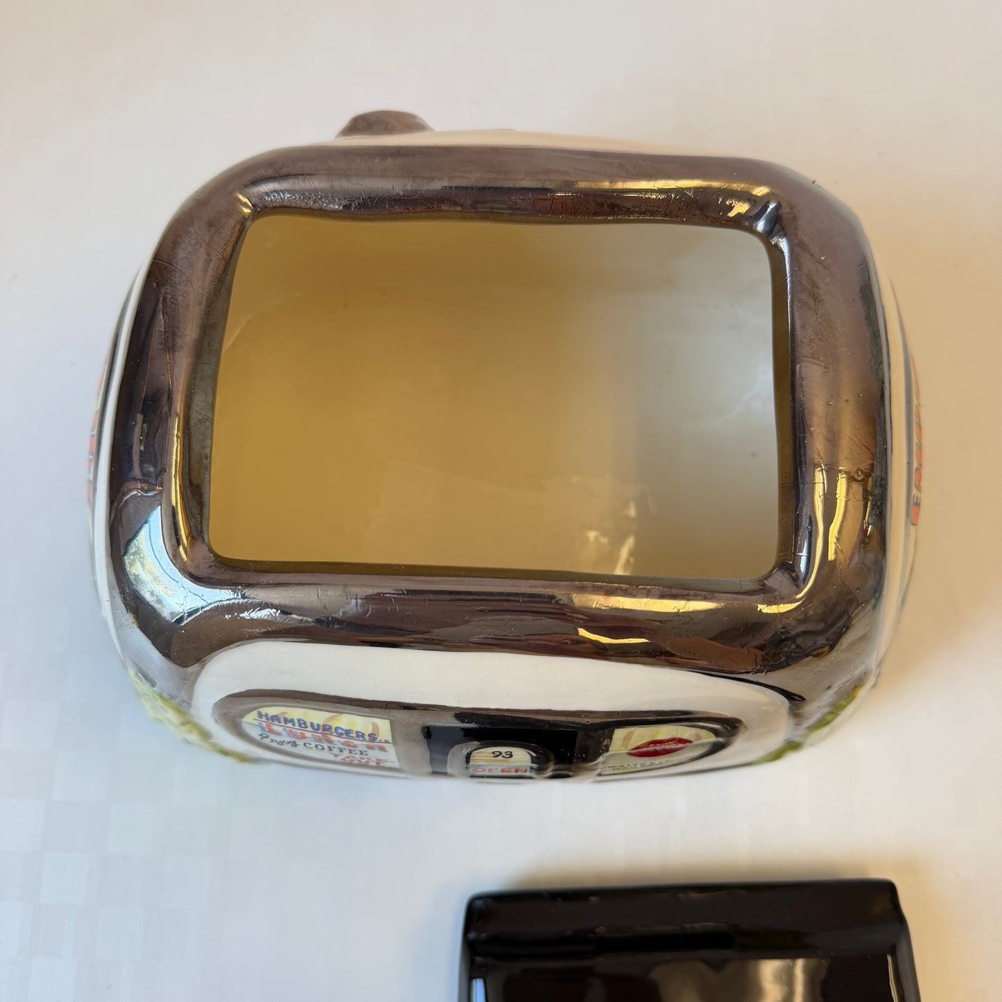 Vintage 1993 Limited Edition Signed Henry Cavanagh "Empire Diner" Cookie Jar