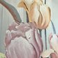 Framed Vintage 1980's Lee Reynolds Tulip Giclee Artwork