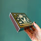 Miracle Black Hand Luxury Matches Square Matchbox