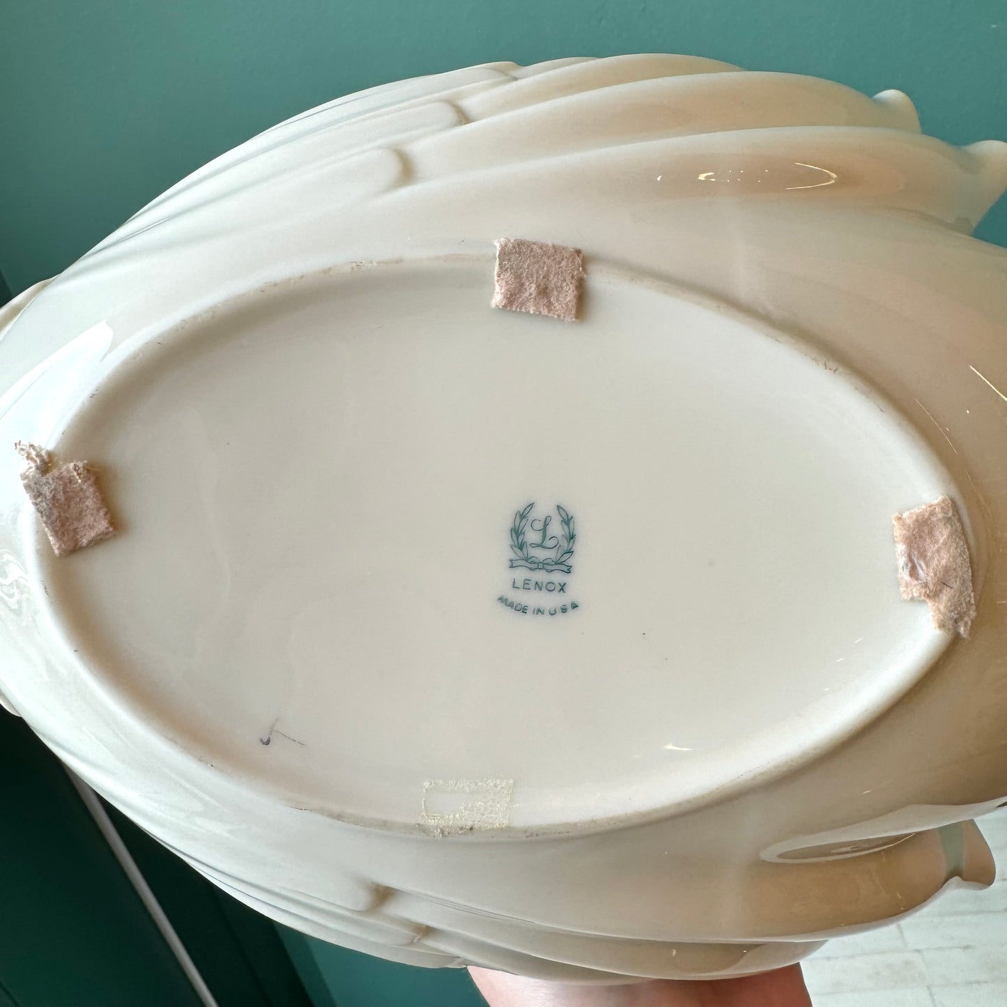 Large Vintage Porcelain Swan Planter/Dish by Lenox