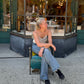 Vintage Hand Crafted Bentwood and Metal Picasso Chair by OLF