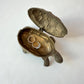 Vintage Bronze Turtle Box Made in Italy