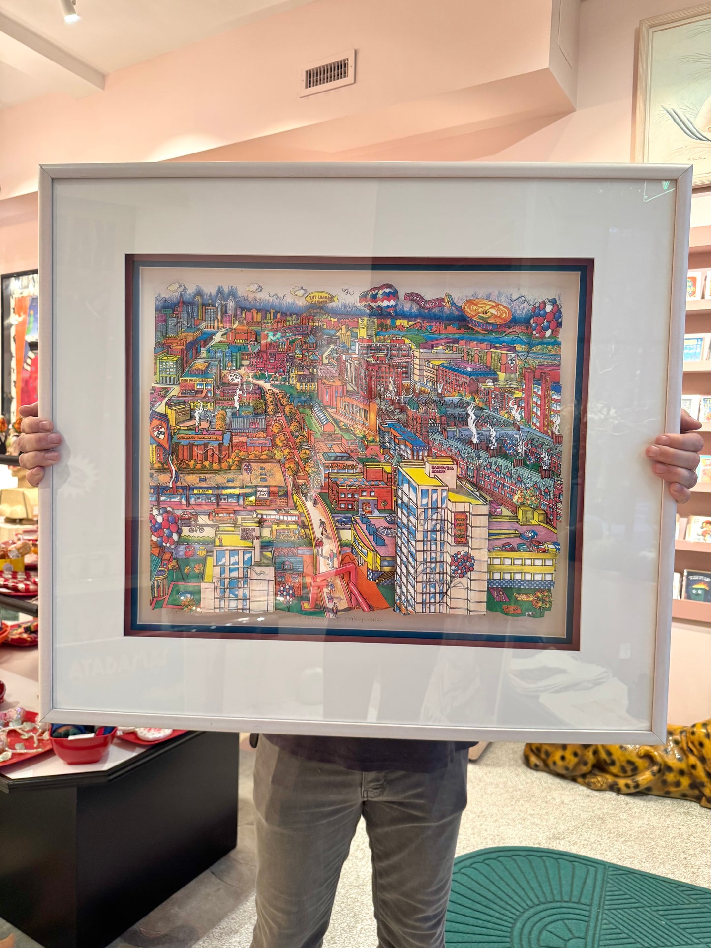 Vintage "University of Pennsylvania" 3D Artwork Signed Numbered Artist Proof by Szynal