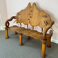 1981 Andrew Willner Elephant Bench/Signed and dated