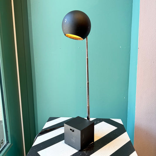 Vintage Adjustable Lightolier Eyeball Task Lamp (as is)