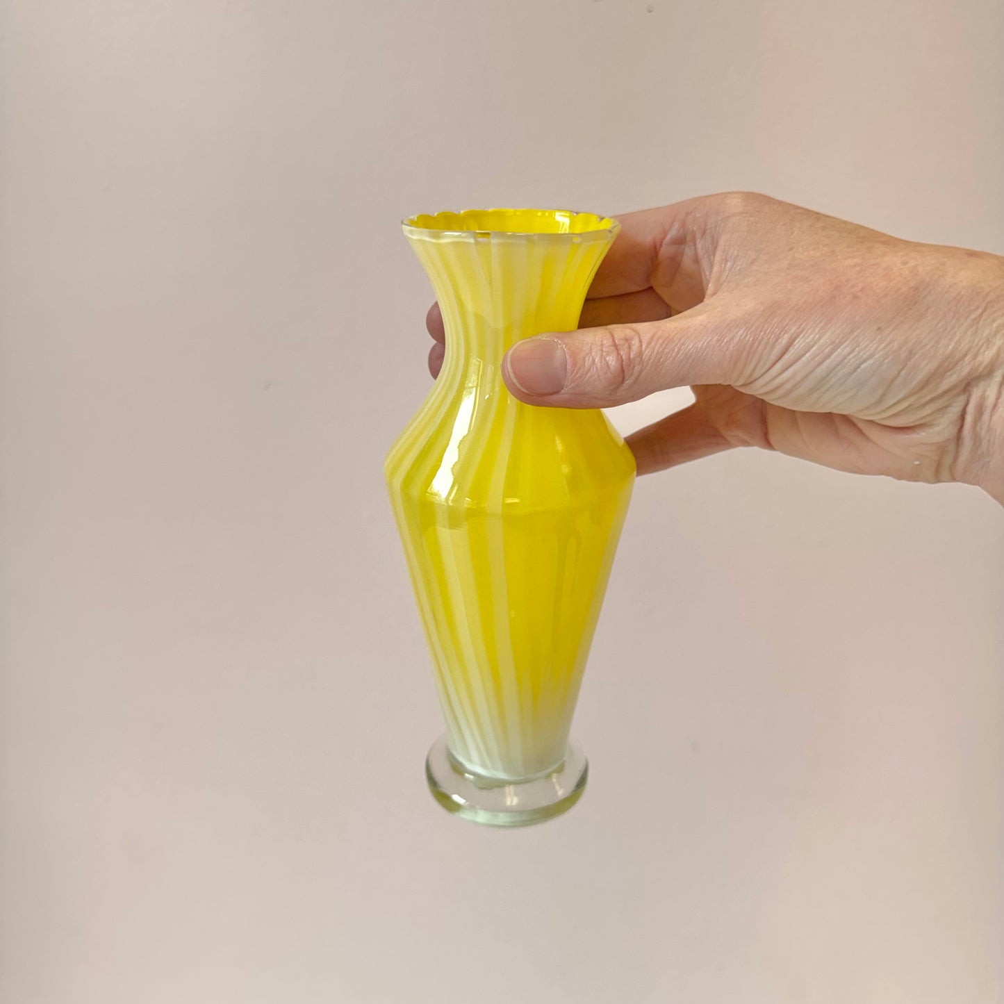 Vintage Murano Style Art Glass Bud Vase/Item