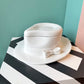 Vintage 1960’s Italian Ceramic Fedora Box by Mancer