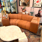 Vintage Terracotta Modular Sofa by Bernhardt (per piece)