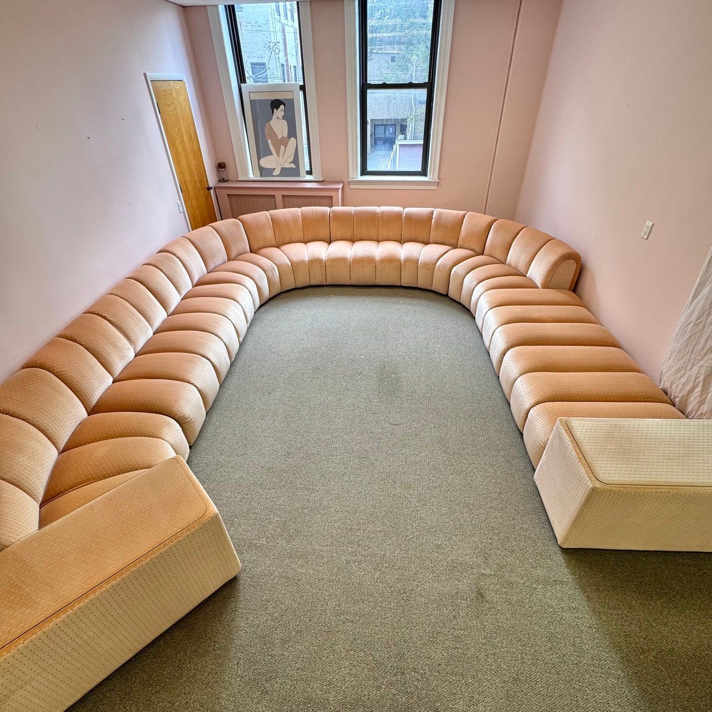 Vintage Flair for Bernhardt Modular Sectional Sofa/sold by piece