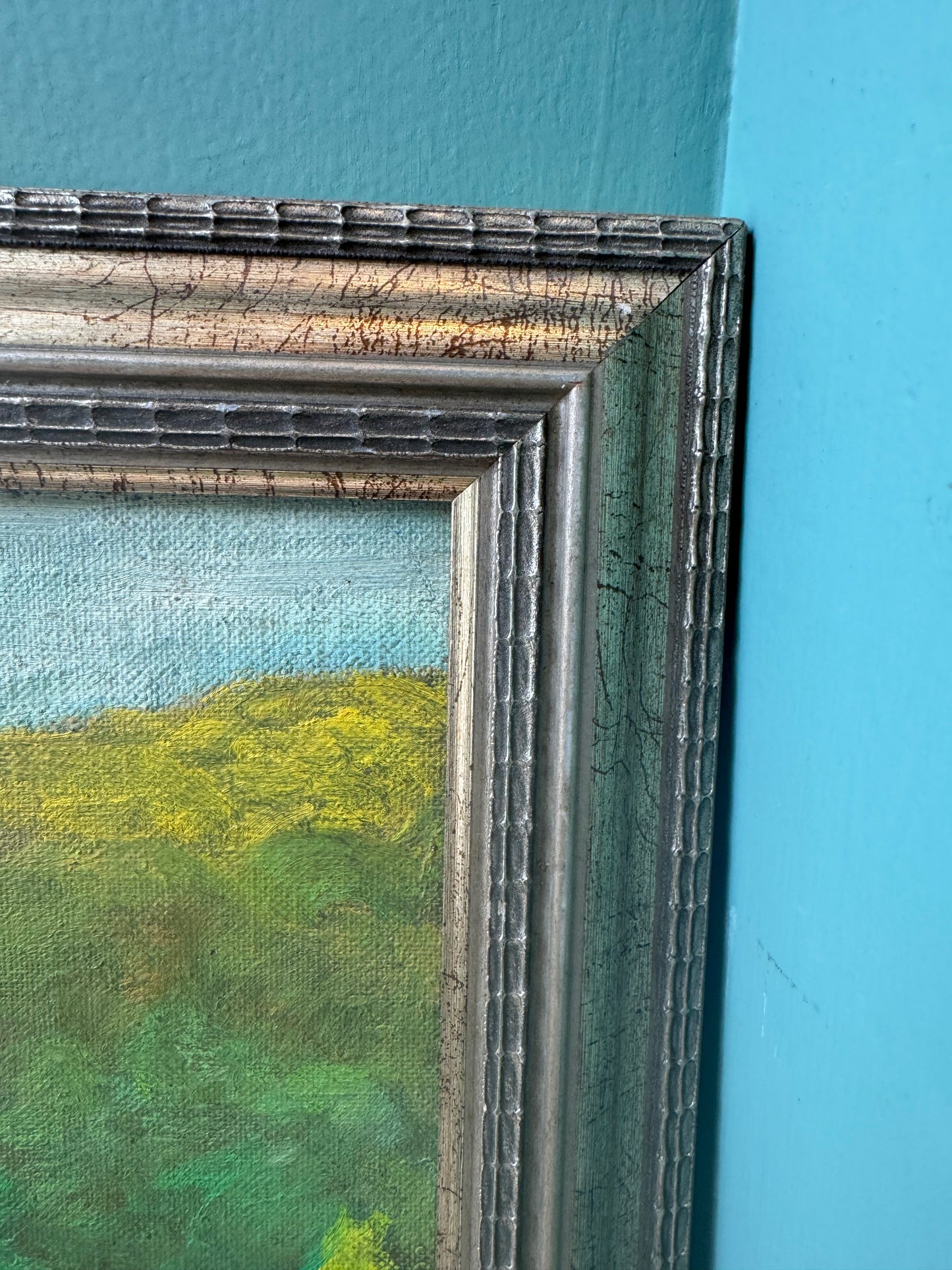 Vintage Original Framed “Bather by the River” Artwork
