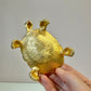 Vintage Gold Tone Turtle Trinket/Ring Dish