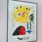 Vintage Framed Poster Titled "Et Fixe Les Cheveaux" by Joan Miró